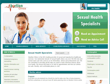 Tablet Screenshot of abortionclinics.co.uk